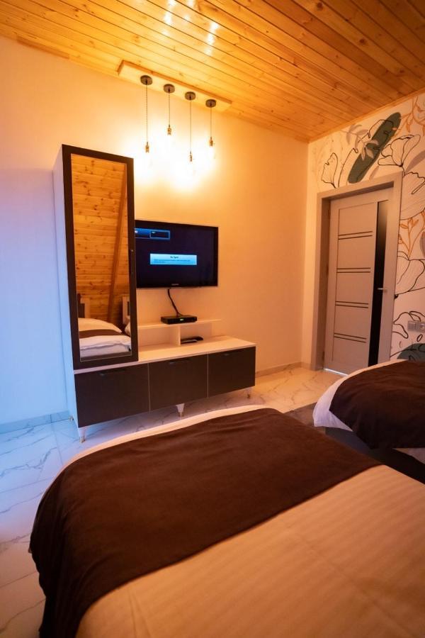 Qafqaz Family Chalet Villa Gabala Exteriör bild