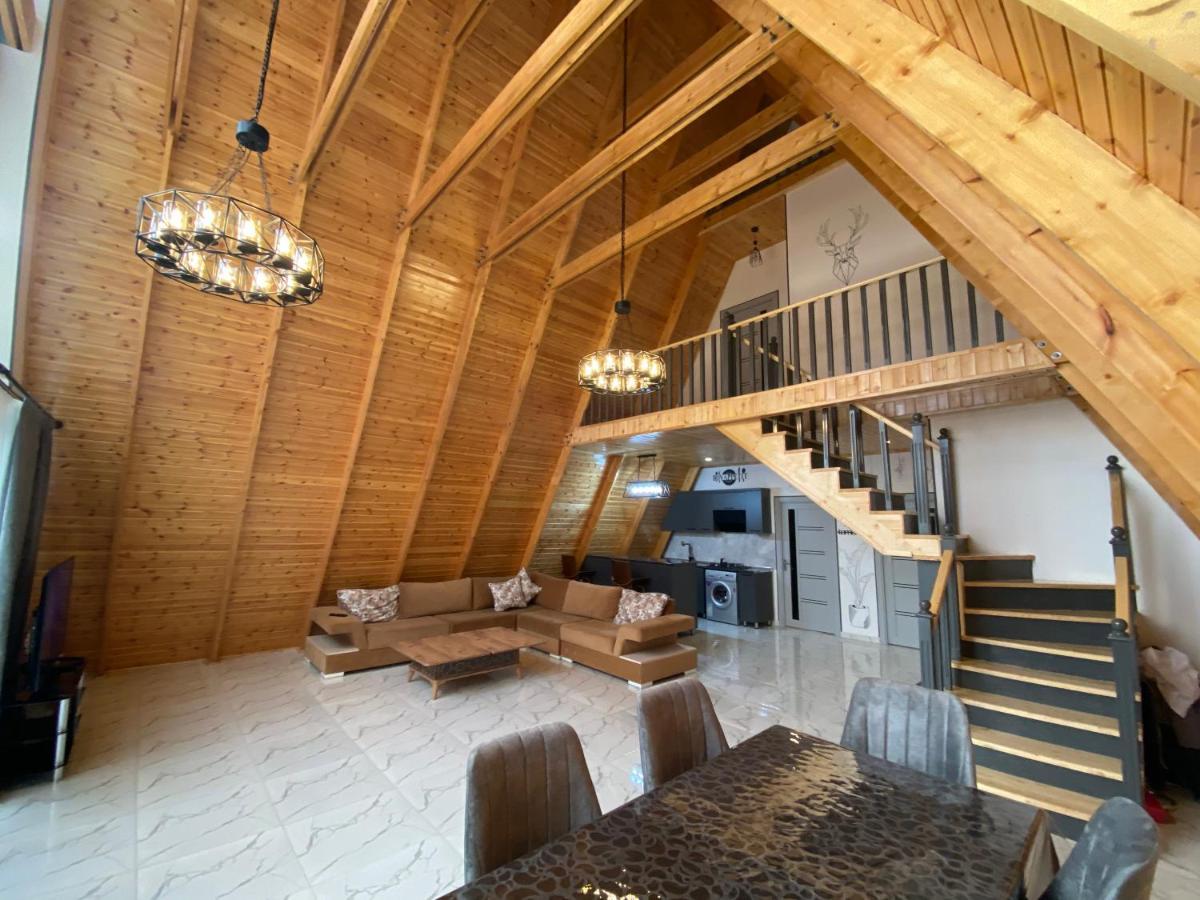 Qafqaz Family Chalet Villa Gabala Exteriör bild