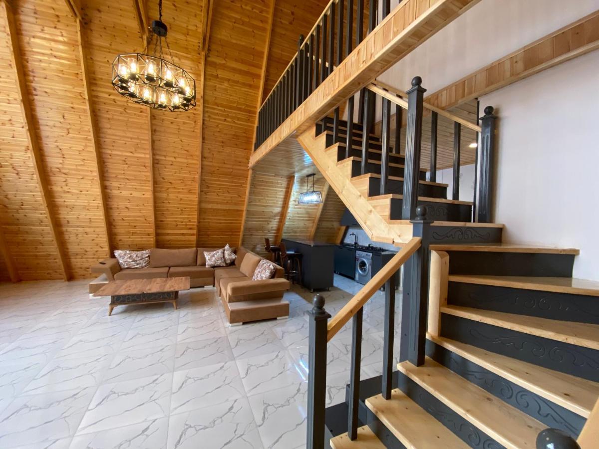 Qafqaz Family Chalet Villa Gabala Exteriör bild