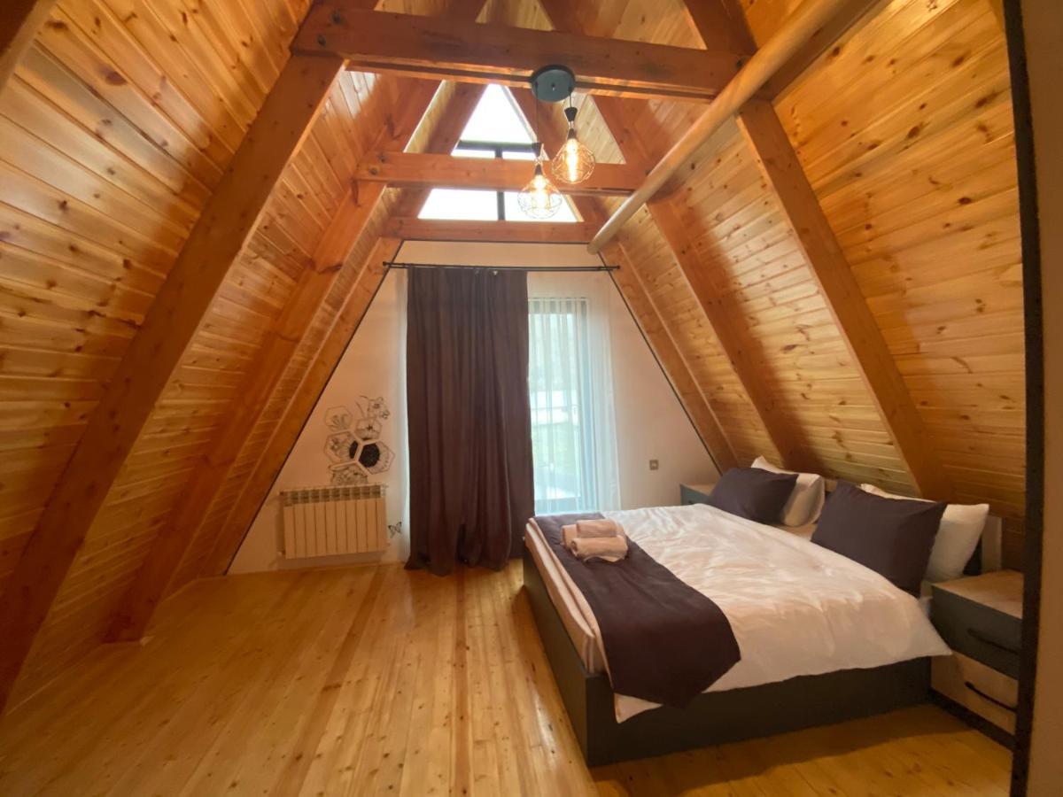 Qafqaz Family Chalet Villa Gabala Exteriör bild