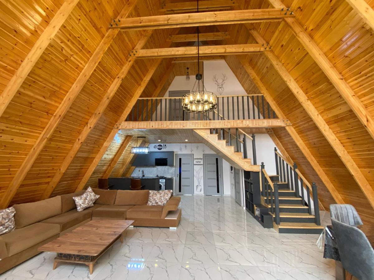 Qafqaz Family Chalet Villa Gabala Exteriör bild
