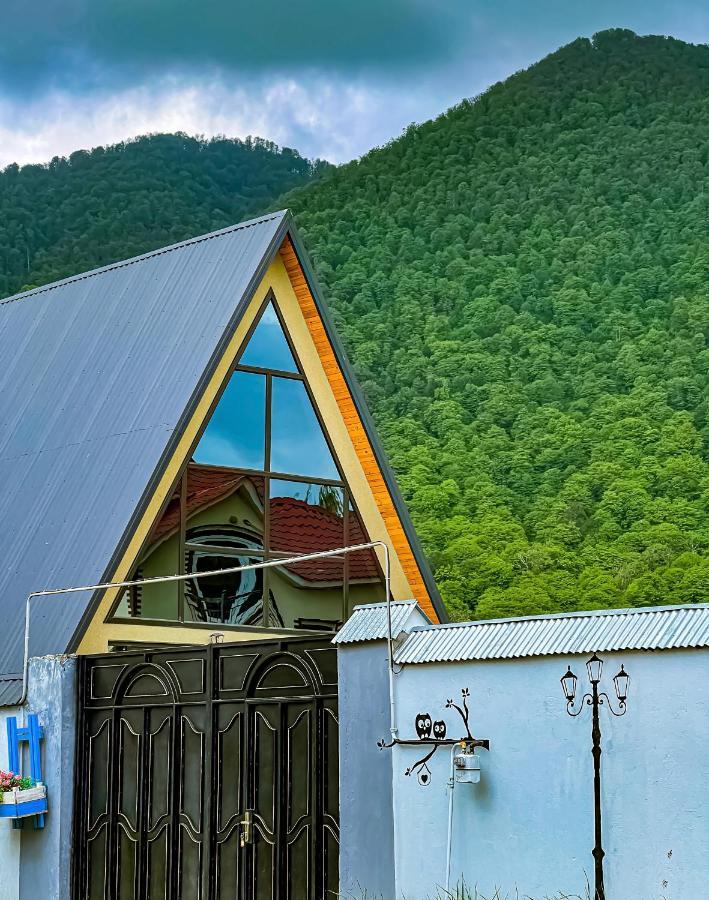 Qafqaz Family Chalet Villa Gabala Exteriör bild